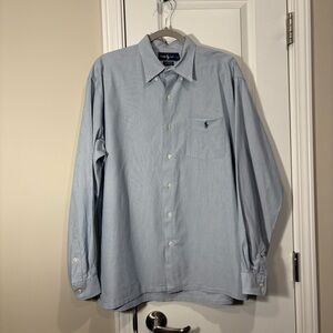 Vintage Ralph Lauren Long-Sleeve Button-Down Shirt made with 100% Greggor Cotton